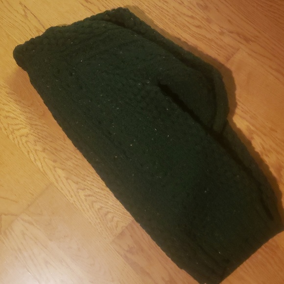 Handknit Sweater Cable Knit Large - Picture 4 of 4